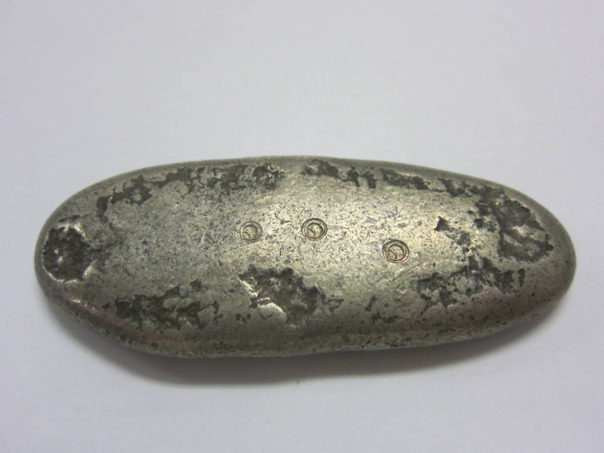 K-2538】天保丁銀 126.3g ！ K-2538天保丁銀 ！ 126.3g 古銭の