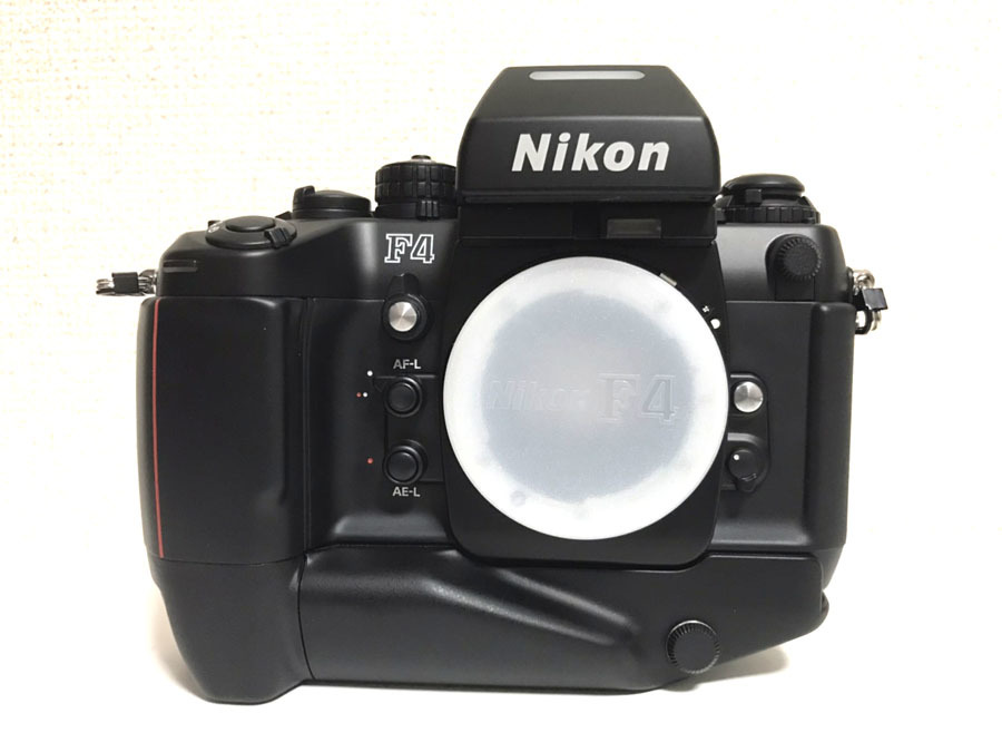 美品 Nikon F4 ボディ MB-21 一眼レフ フィルムカメラ ニコン