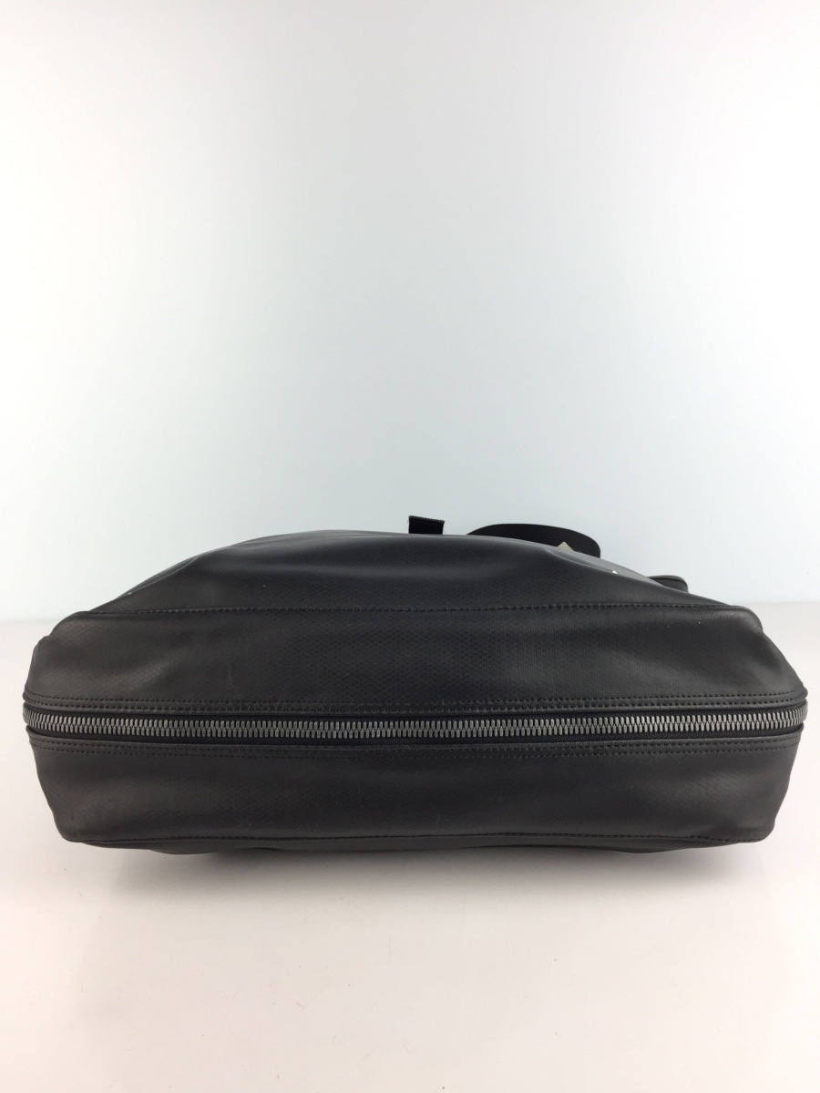 LUGGAGE LABEL ラゲッジレーベル PVCレザー ラージトートバッグ黒 