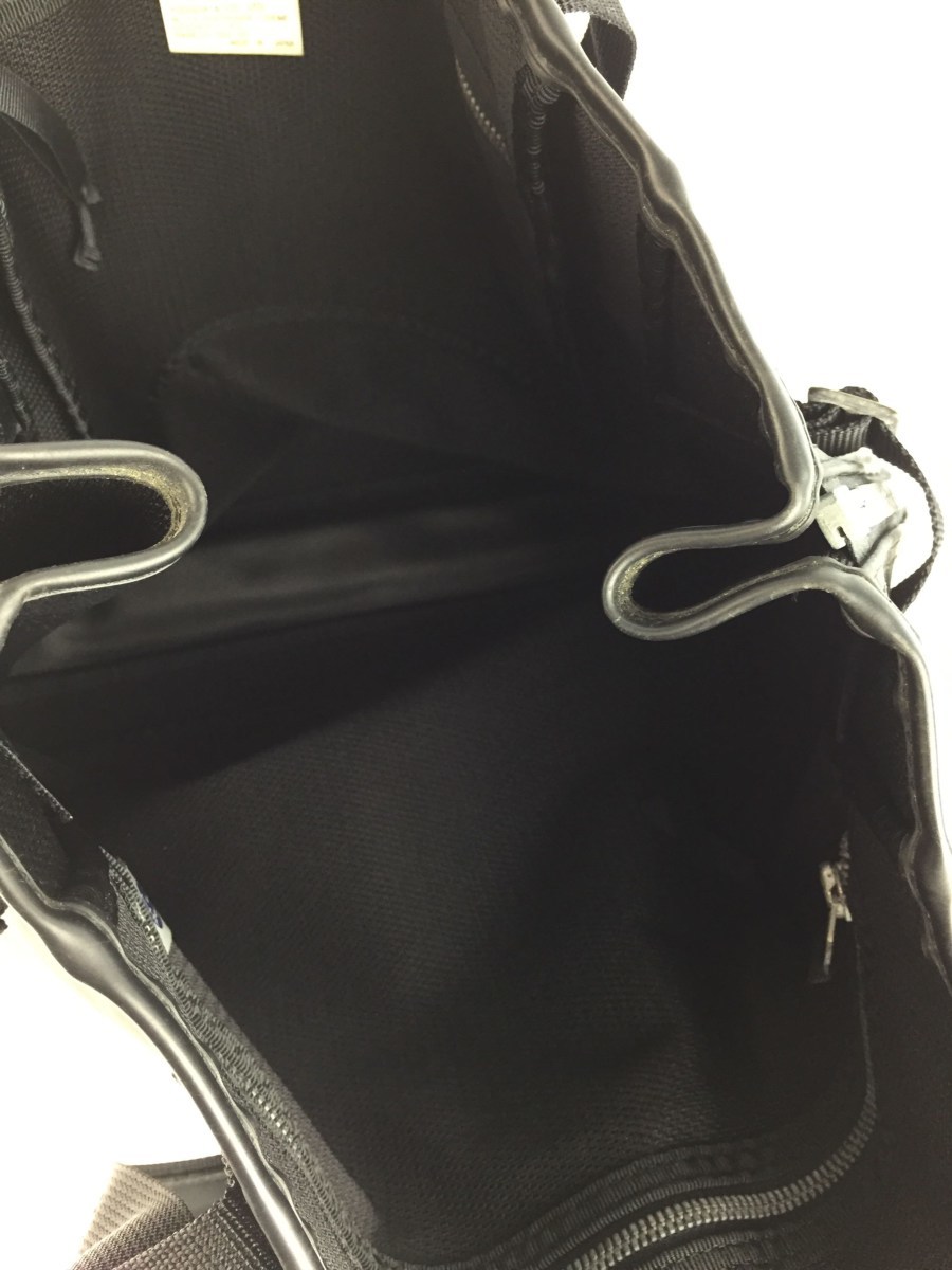 LUGGAGE LABEL ラゲッジレーベル PVCレザー ラージトートバッグ黒 