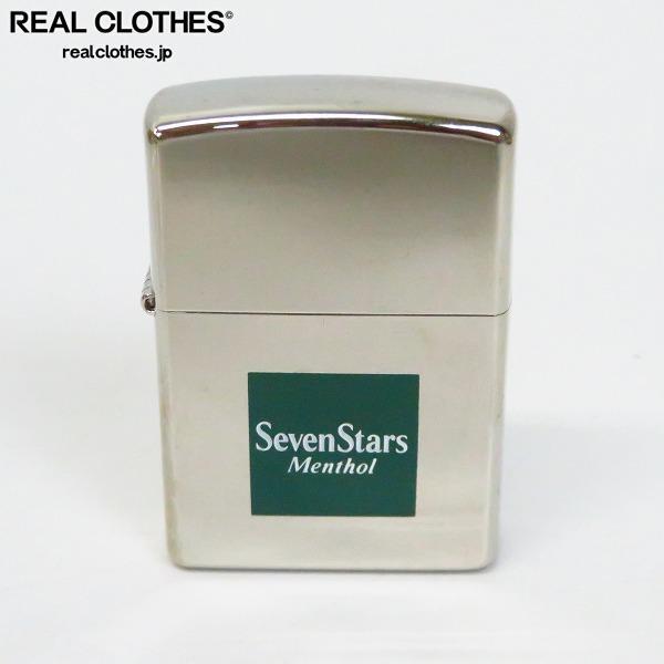 本物保証，人気セール Zippo/ジッポー SevenStars menthol/セブンスターメンソール/2002年製 /LPL(たばこメーカー)｜売買されたオークション情報、yahooの商品情報をアーカイブ公開 - オークファン Zippo