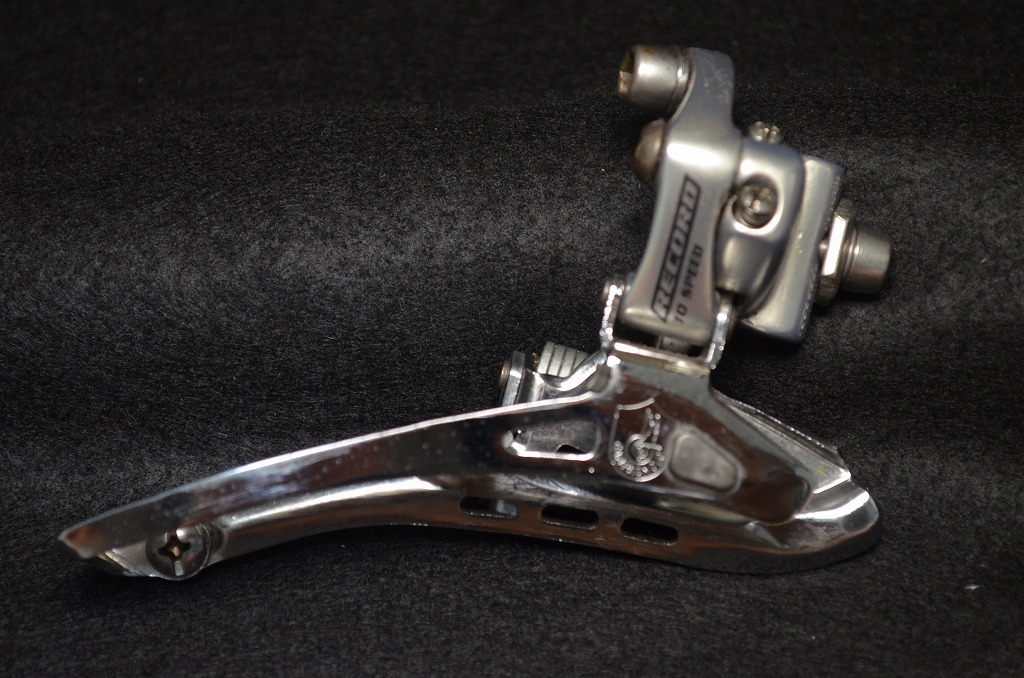 カンパニョーロ CAMPAGNOLO RECORD レコード Campagnolo | フロント プライスダウン開始カンパニョーロ レコードRECORD フロントディレイラー Campagnoloカンパ 10速 10S コンポセット FD-14009-2538 ジャンク品