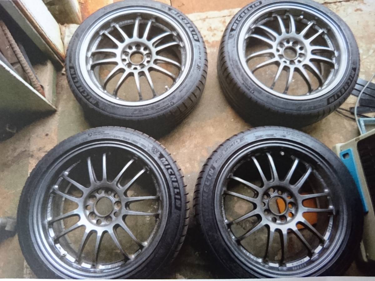 VOLKレーシングレイズRE30 & ミシュランパイロットスポーツ4