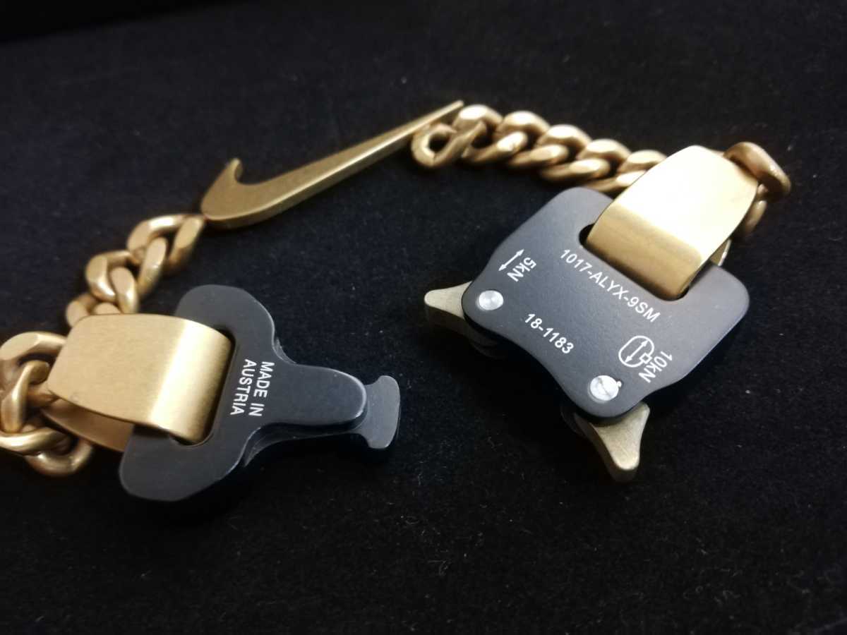 送料無料 1017 ALYX 9SM ALYX NIKE ブレスレット ナイキ アリクス 