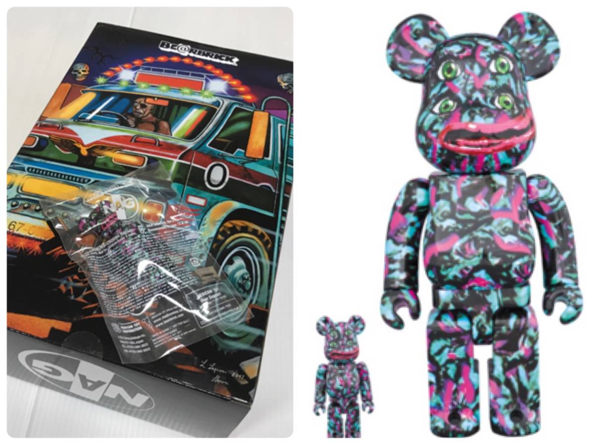 NAGNAGNAG BE@RBRICK Four Eyes 400% Medicom FOUR Nagnagnag EYES 100 