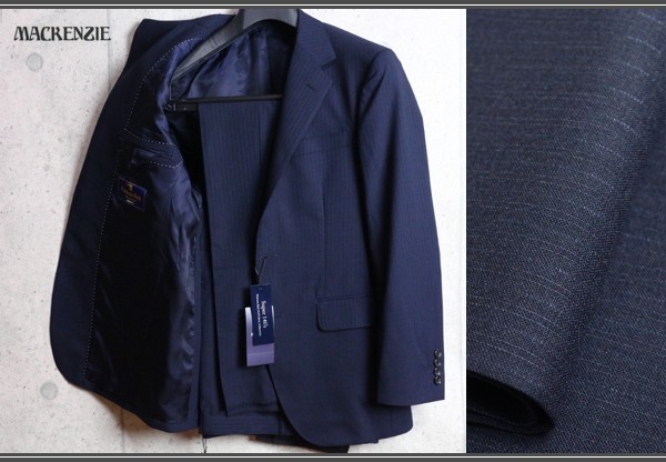 未使用 オンワード樫山 Mackenzie セットアップスーツ ブラウン系 M
