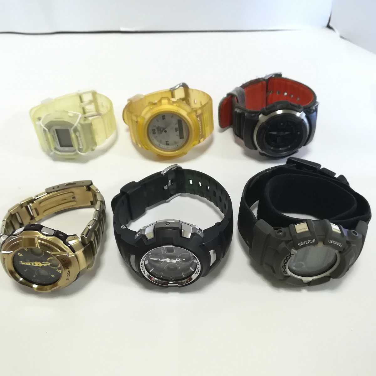 G-SHOCK 美品稼働品ジャンク品 いろいろ6個セット 【公式通販】