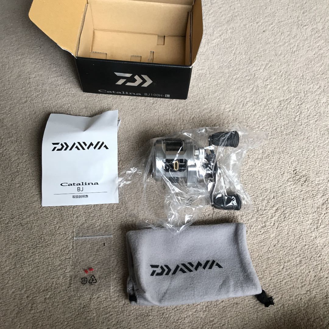 Catalina ベイトリール | BJ ダイワ(DAIWA) DAIWA リール BJ100H-L 日本製｜トレファクONLINE (ダイワ) DAIWA（ダイワ） ベイトリールキャタリナ ダイワ（Ｄａｉｗａ） Daiwa 100H-L 「キャタリナbj100」の落札相場・落札価格