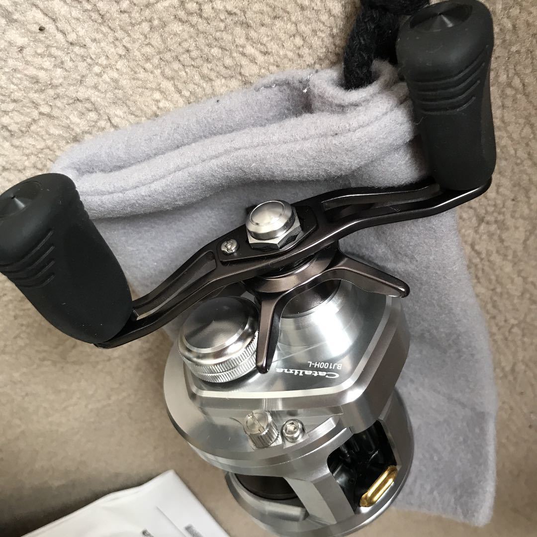 Catalina ベイトリール | BJ ダイワ(DAIWA) DAIWA リール BJ100H-L 日本製｜トレファクONLINE (ダイワ) DAIWA（ダイワ） ベイトリールキャタリナ ダイワ（Ｄａｉｗａ） Daiwa 100H-L 「キャタリナbj100」の落札相場・落札価格