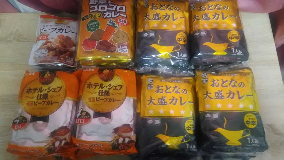 レトルト　保存食　カレー　80食　在庫処分 非常食 在庫処分 レトルト [5年保存][常温食可]常備用カレー職人（中辛 在庫処分（状態（食品）レトルト）（カレー｜惣菜 ホワイトシチューリゾット