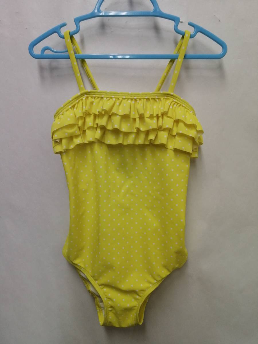 品 H M 水着 スイムウエア ワンピース フリル ドット柄 黄色 白 キッズ 110 116 4 6y 女の子用 売買されたオークション情報 Yahooの商品情報をアーカイブ公開 オークファン Aucfan Com