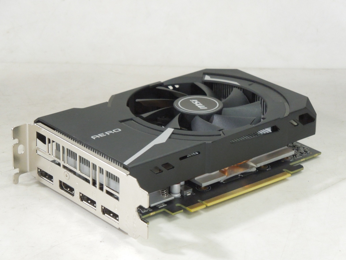 グラフィックボード MSI GeForce GTX 1660 AERO ITX J 6GB 中古 P50049