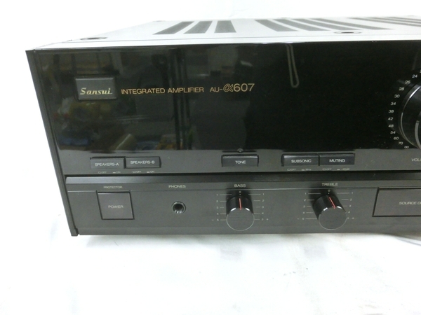 販売再開 ジャンク Sansui サンスイ AU-α607 プリメインアンプ