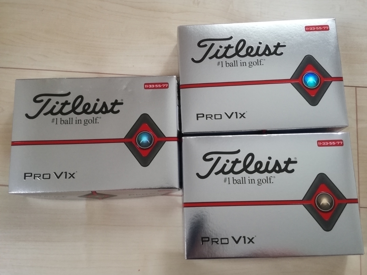 人気定番，高品質 タイトリスト PRO V1X 2019 ダブルナンバー ゴルフボール3ダース(新品)｜売買されたオークション情報、yahooの商品情報をアーカイブ公開 - オークファン ボール