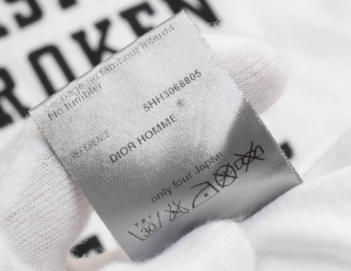 05aw エディスリマン期 Dior Homme ディオール オム THE END Tシャツ 