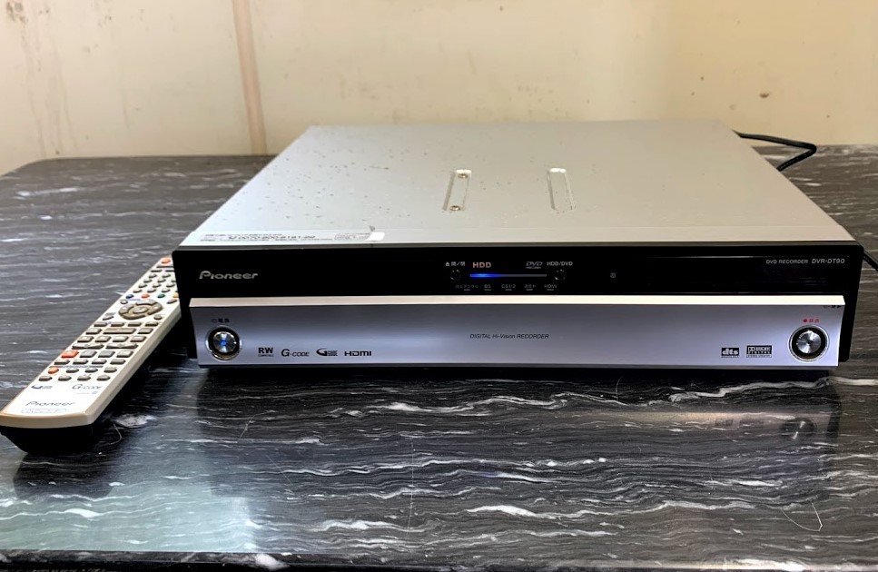 Pioneer DVDレコーダー DVR-DT90 ジャンク品 Pioneer DVDレコーダー