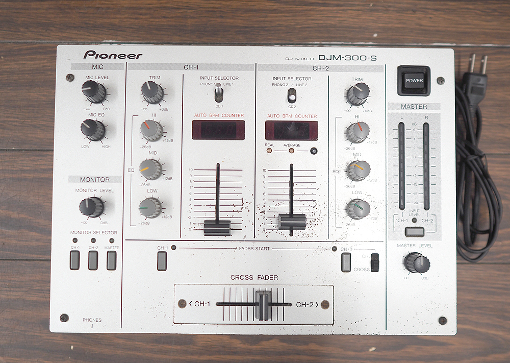 動作確認済 Pioneer/パイオニア DJM-300-S パフォーマンスDJミキサー