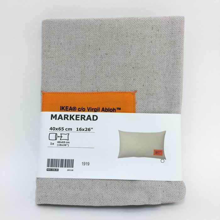 新品同様】【美品】イケア IKEA クッションカバー Virgil Abloh