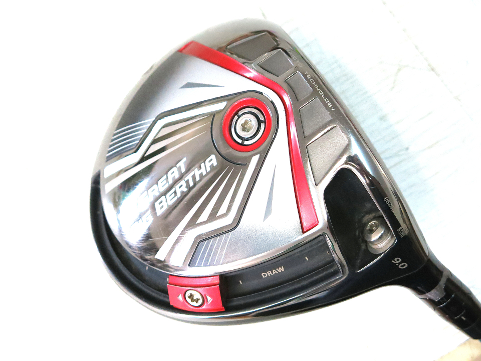  callaway/キャロウェイ ドライバー/GREAT BIG BERTHA 2015 /グレートビッグバーサ/9.0/TOUR AD GP-6s/HC付(フレックス S)｜売買されたオークション情報、yahooの商品情報をアーカイブ公開 - オークファン 男性右きき用
