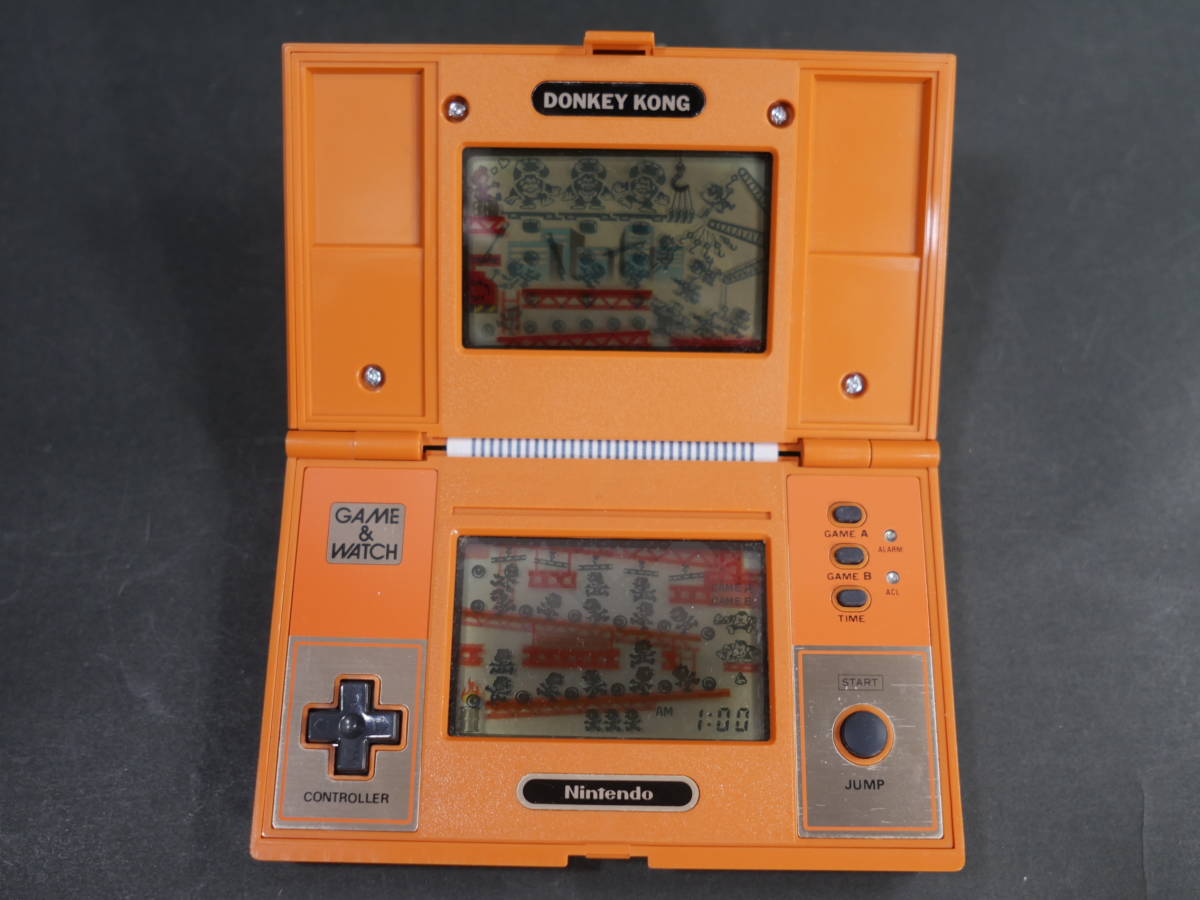 ◇Nintendo ゲームウォッチ【DONKEY KONG】動作品 ドンキーコング GAME 