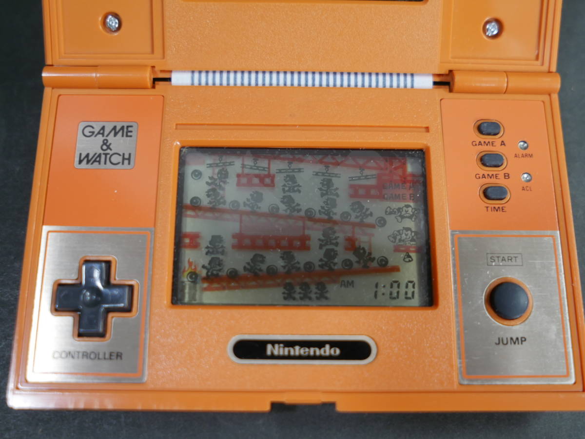◇Nintendo ゲームウォッチ【DONKEY KONG】動作品 ドンキーコング GAME 