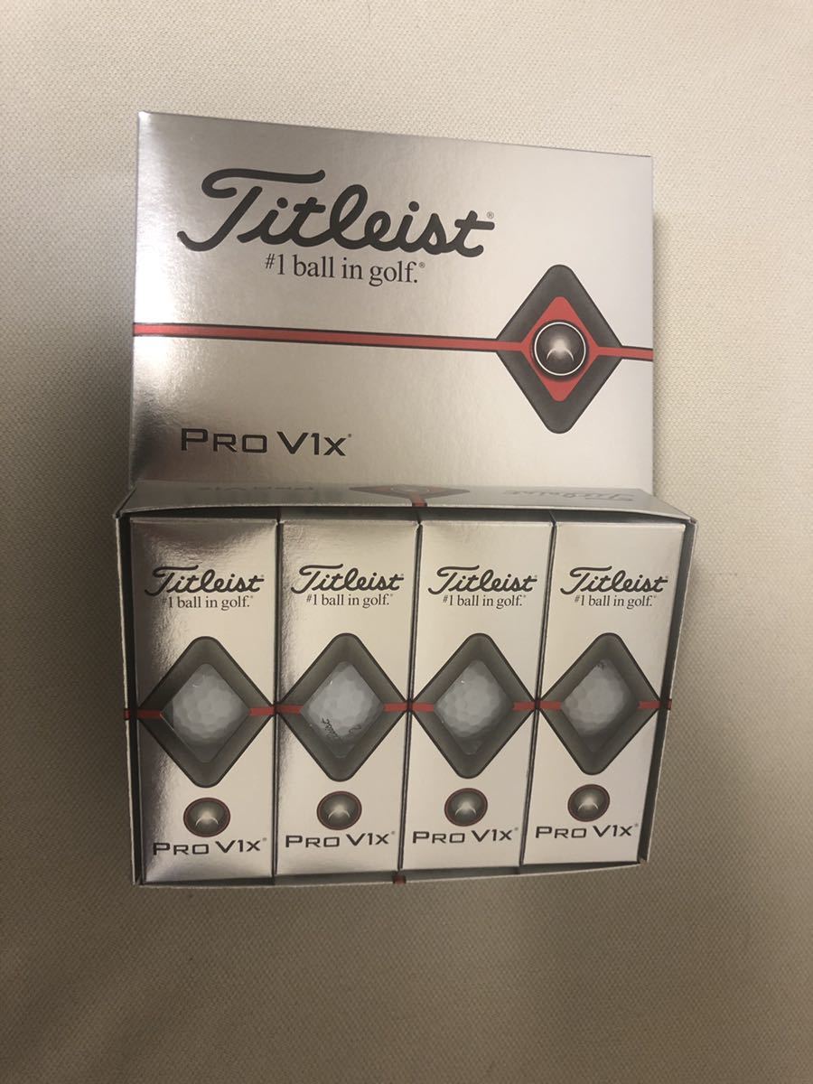 品質保証，定番人気 Titleist タイトリスト PROV1X 1ダース(1ダース)｜売買されたオークション情報、yahooの商品情報をアーカイブ公開 - オークファン ボール