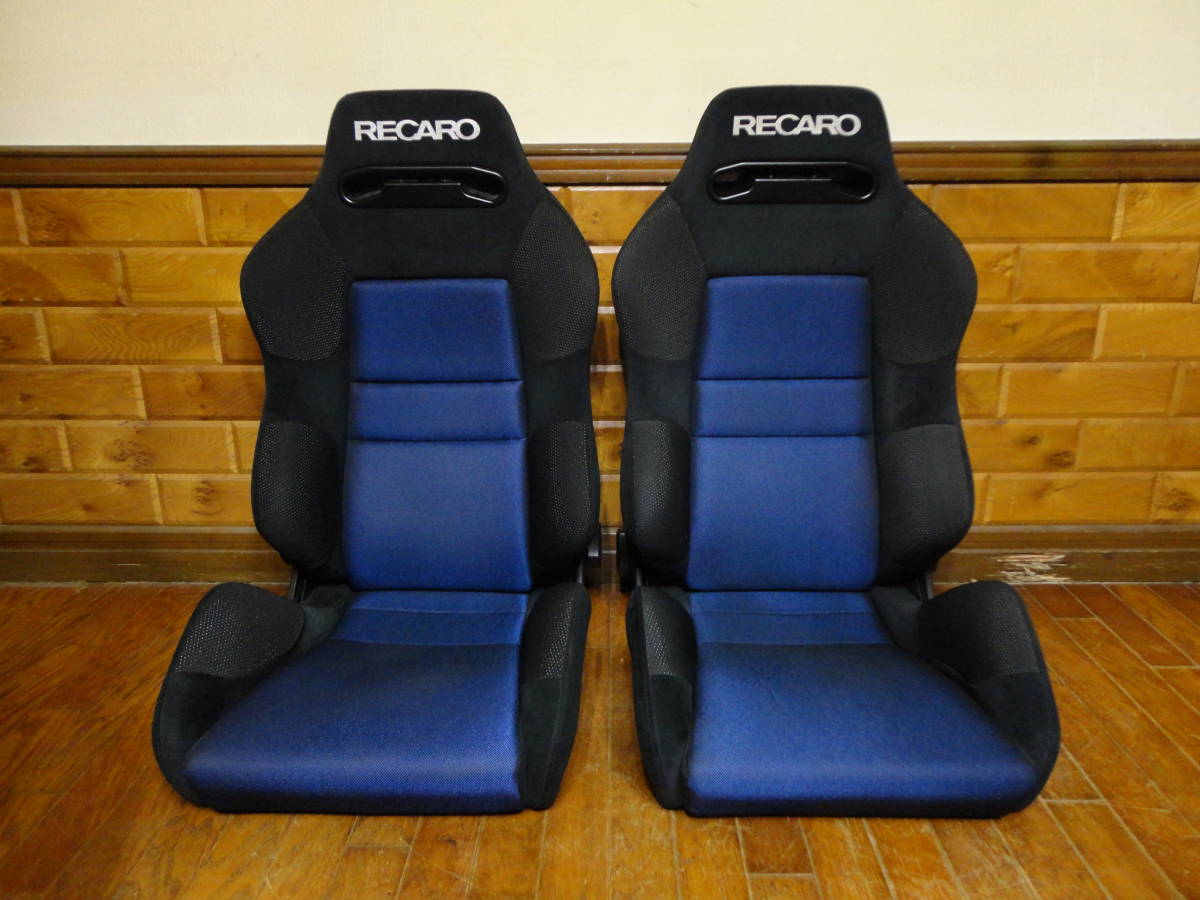 RECARO RECAROレカロ SR3 TOMCAT 黒/青 バケットシート 