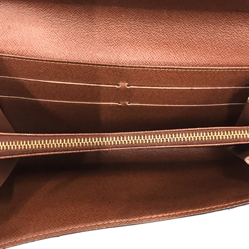 LOUIS VUITTON モノグラム ポルトフォイユサラ 長財布 MI1015 PVC ルイ