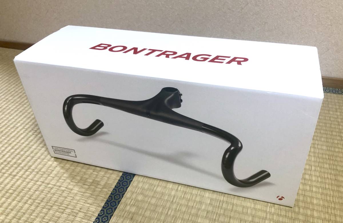 XXX Bontrager Integrated ボントレガー「XXX Bar&frasl;Stem」ステムハンドル一体型で超 Carbon 一体型カーボンハンドルステムを購入しました！（BONTRAGER VR-C 700c Shimano Speed 0 Clinchers Fiber 1 オンザロード