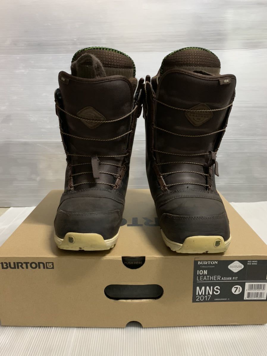 人気セール，2026 BURTON ION LEATHER ASIAN FIT RED WING 7.5 バートンアイオンレザー アジアンフィット レッドウイング 25.5㎝ 日本正規品(25.5cm)｜売買されたオークション情報、yahooの商品情報をアーカイブ公開 - オーク ソフトブーツ