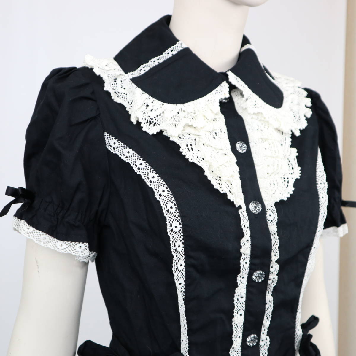 Angelic Pretty◇トーションレース 半袖 丸襟 ブラウス/ロリィタ