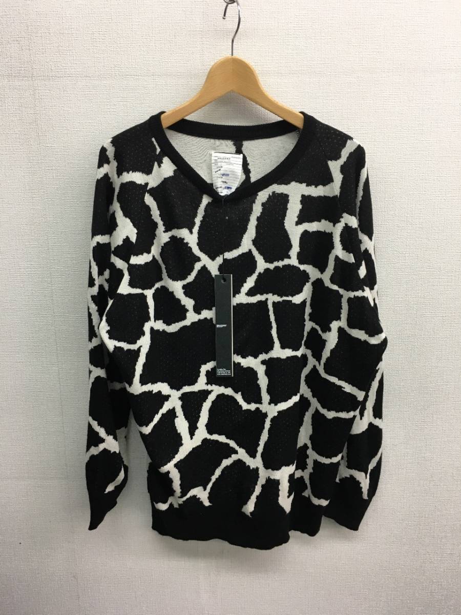 トップス SHAREEF GIRAFFE JQ KNIT DOLMAN L/S ニット