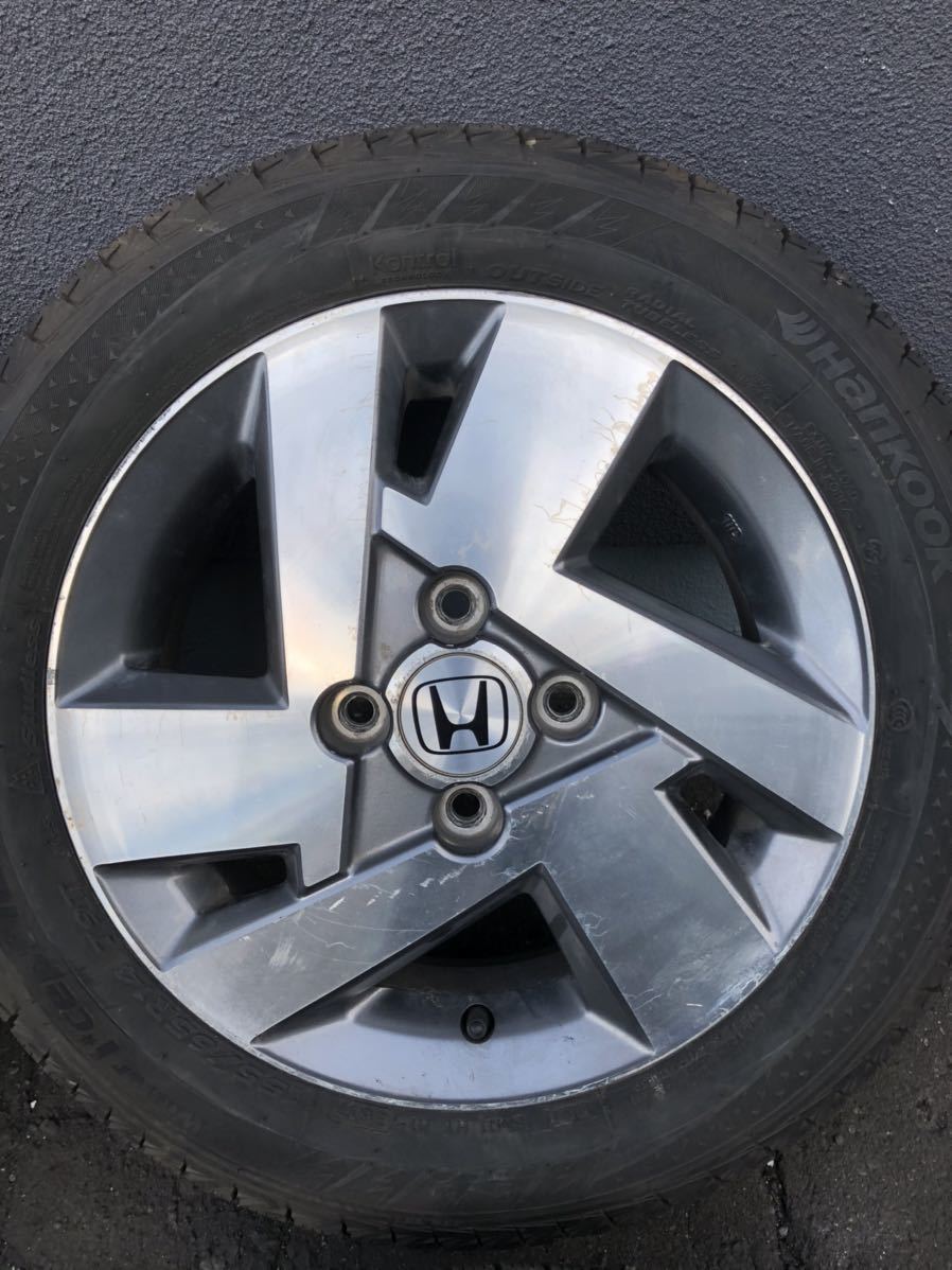 ホンダ ゼストスパーク 純正 14インチ 155/65R14 バリ山 ホンダ ゼストスパーク 純正 14インチ 155/65R14 バリ山