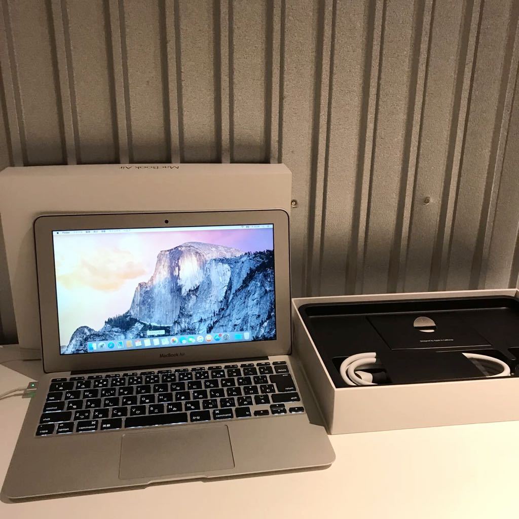 ノートPC 【充電回数70回】Mac book air 11インチ