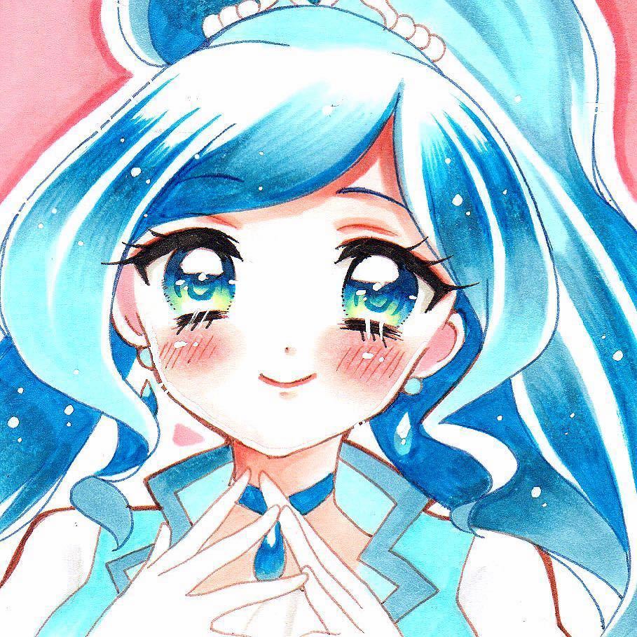 手描きイラスト 同人 ヒーリングっどプリキュア キュアフォンテーヌ プリキュア コピック 手描きイラスト 売買されたオークション情報 Yahooの商品情報をアーカイブ公開 オークファン Aucfan Com