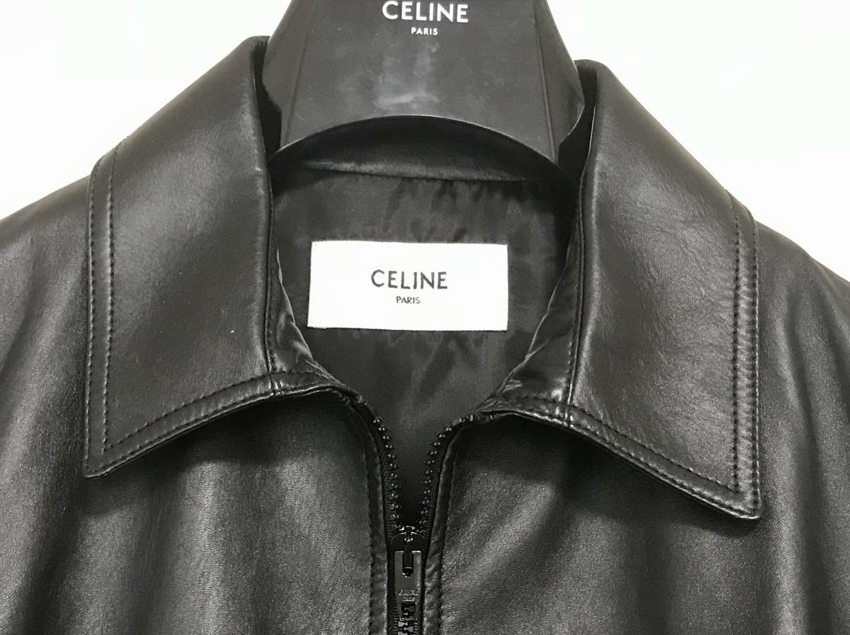 セリーヌ Celine エディスリマン ウェスタン シングルレザージャケット