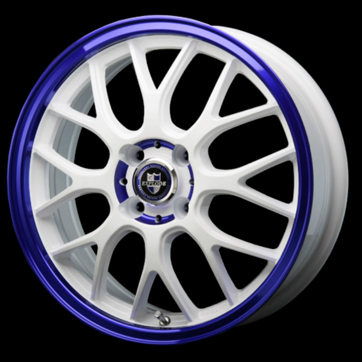 エクスプラウド RBM 15インチ 5.0J +45 4-100 パールホワイト