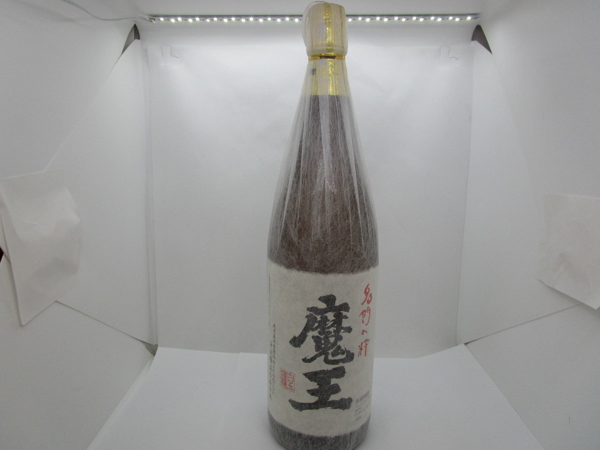 名門の粋 魔王 本格焼酎 芋 一升 1800ml 25度 詰口年月日 2014，07，24 白玉醸造 未開栓 古酒 /Ａ15155 魔王 名門の粋 1800ml ※ラベル破れあり | 白玉