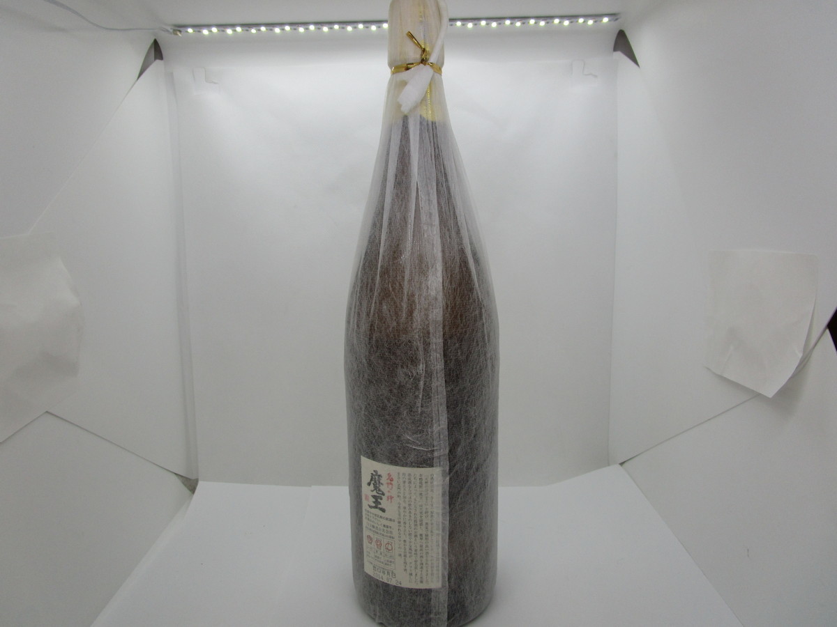 名門の粋 魔王 本格焼酎 芋 一升 1800ml 25度 詰口年月日 2014，07，24 白玉醸造 未開栓 古酒 /Ａ15155 魔王 名門の粋 1800ml ※ラベル破れあり | 白玉
