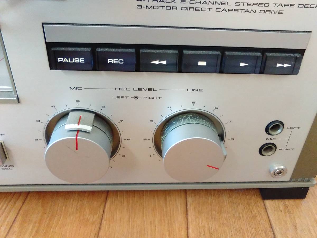 AKAI アカイ オープンリールデッキ GX-77 - メルカリ ジャンク品AKAI 
