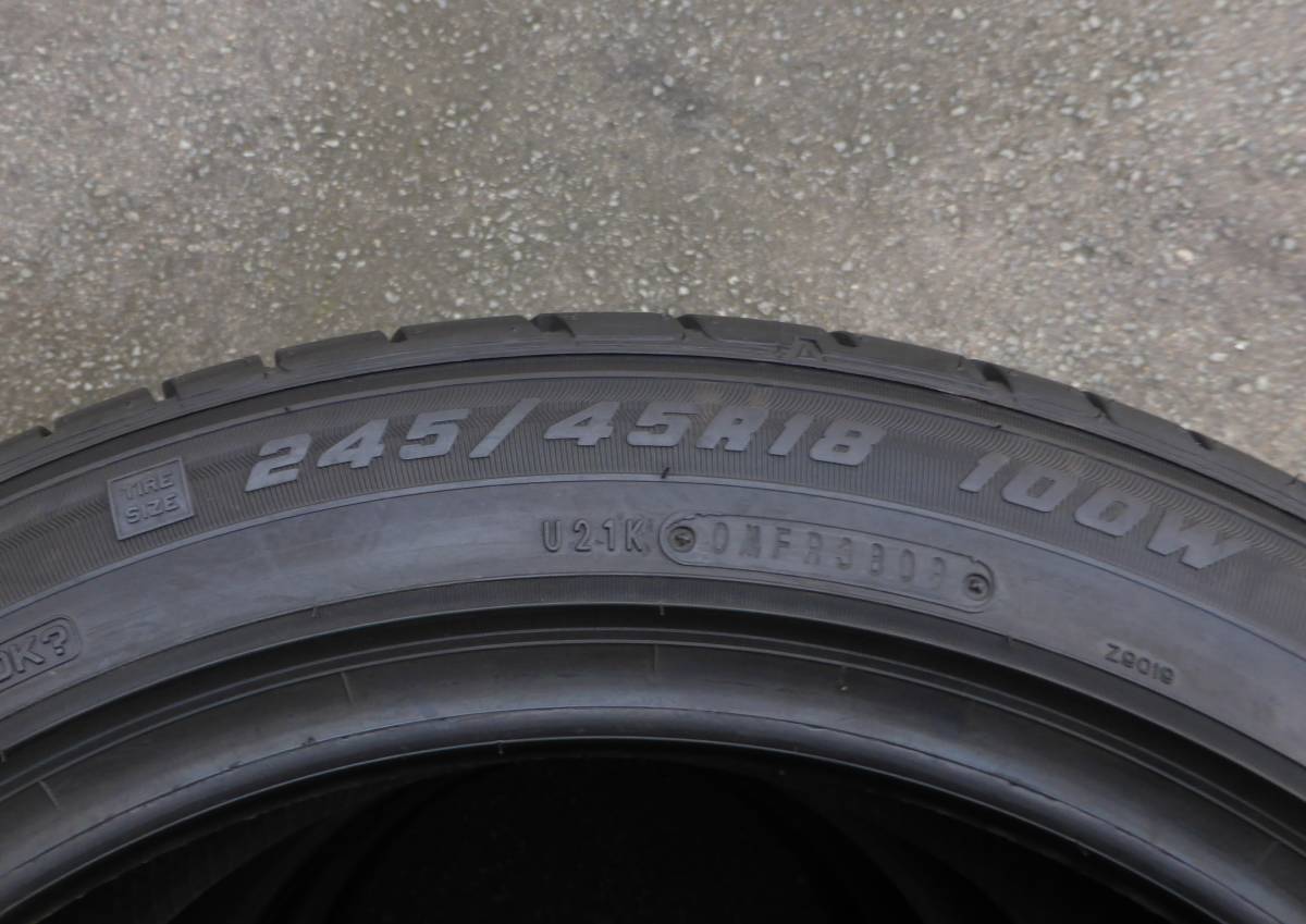 未使用品！　グッドイヤー　RV-S　245/45R18！　タイヤ4本セット！日本製！_5