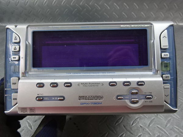 ケンウッド DPX-5200M CD MD 2DIN 当時物 ケンウッド DPX-5200M CD MD