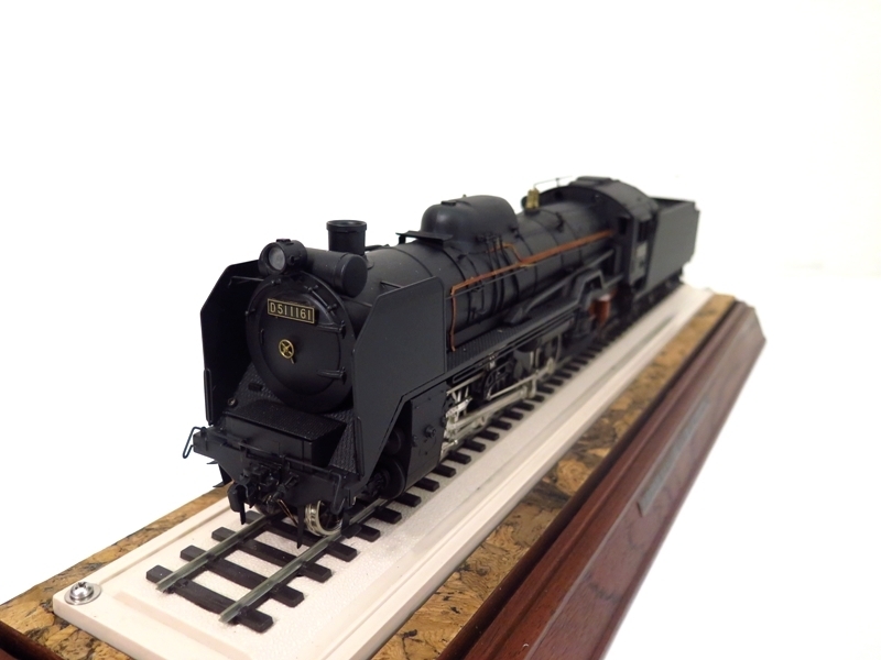 HOT，定番人気】 三井金属工芸謹製 D51 蒸気機関車 鉄道模型 1/42 金属