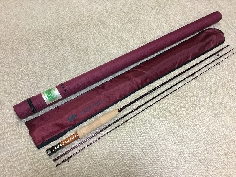 【爆買い，人気SALE】 AXISCO アキスコ AXGF 703-3 フライロッド(フライロッド)｜売買されたオークション情報、yahooの商品情報をアーカイブ公開 - オークファン フライロッド