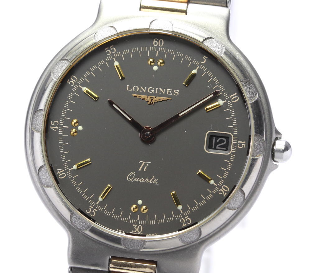 人気定番，新作登場 LONGINES ロンジン コンクエスト デイト クォーツ メンズ(コンクエスト)｜売買されたオークション情報、yahooの商品情報をアーカイブ公開 - オークファン コンクエスト