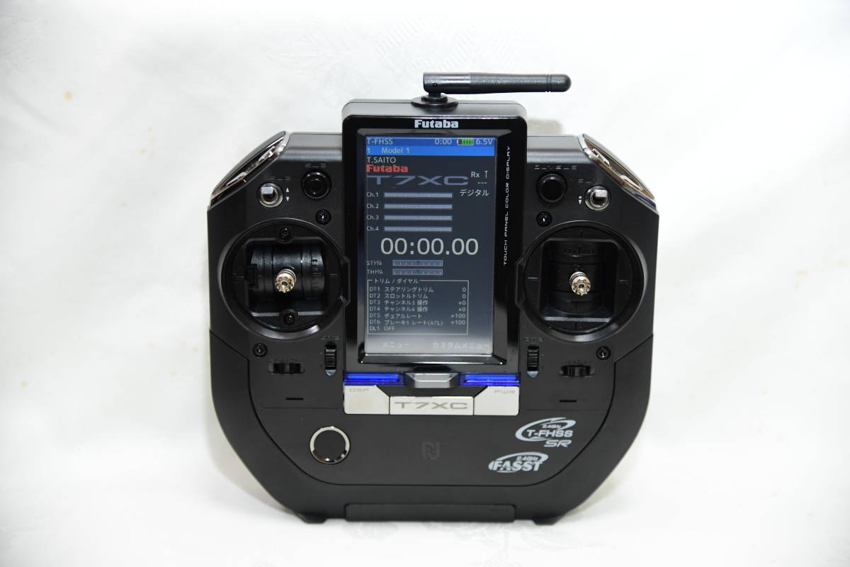 ほぼ未使用】フタバ 7XC 送信機 スティックプロポ ハイエンド