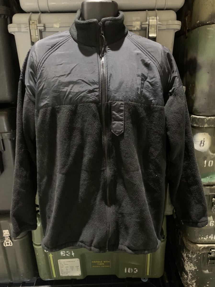 米軍 実物 放出品 美品 US NAVY フリース ジャケット キャンプ アウトドア ミリタリー ゴアテックス インナー