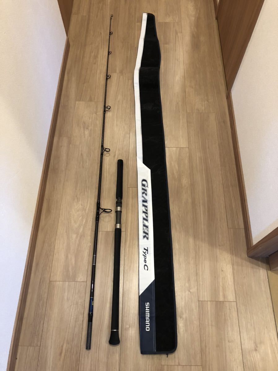 グラップラー シマノ タイプC S82XH C SHIMANO S82XH-3 3ピース タイプ 21グラップラー タイプＣ（3ピースモデル） S82XH-3の最安値 – 全長2.49m仕舞 継数2本 キャスティングロッド