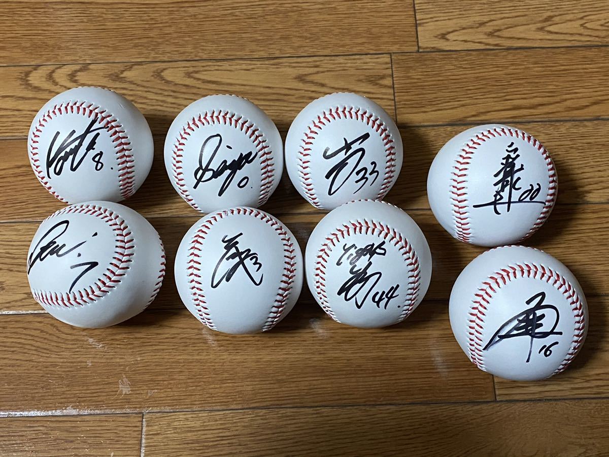 阪神タイガース8選手 藤川球、大山、糸井、福留、梅野、糸原、木浪、西