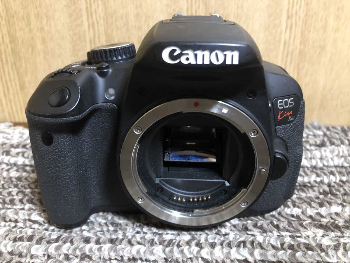Canon EOS Kiss X6i レンズキット 元箱付 美品 Canon EOS Kiss X6i